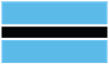 Flag for Botswana